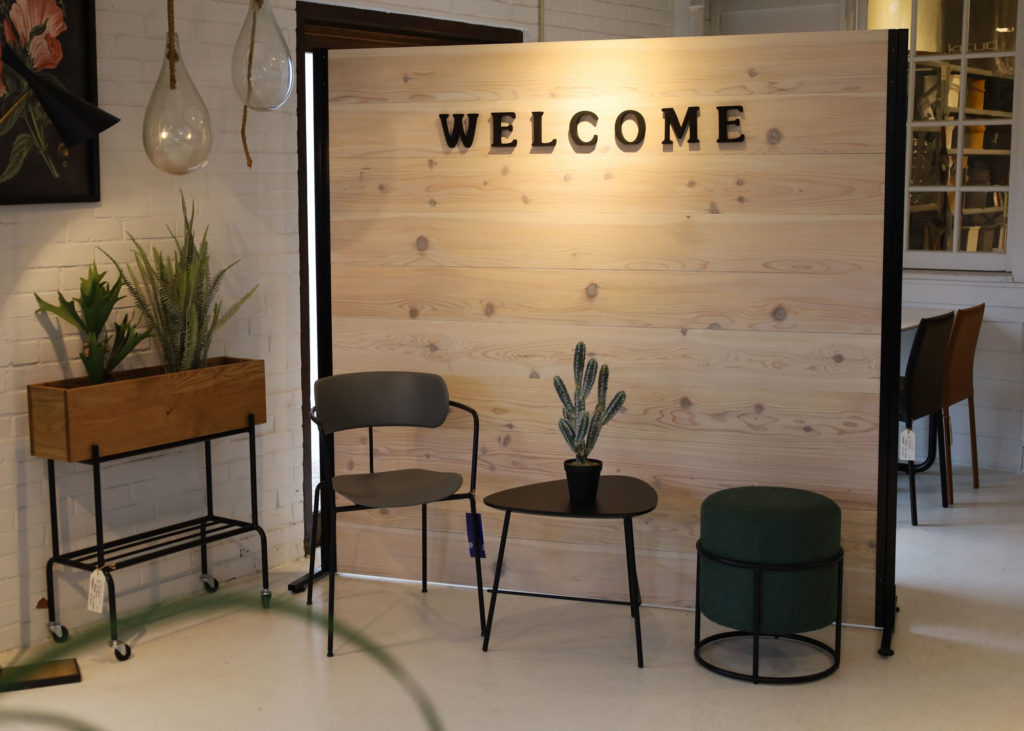 ウエルカムボードとして